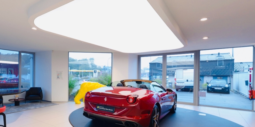 FERRARI Francorchamps Wavre:plafond lumineux :barrisol lumière.4.jpeg