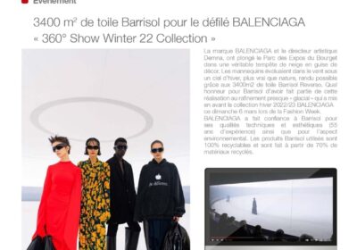 information newsletter- Barrisol