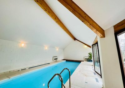 Plafond tendu piscine