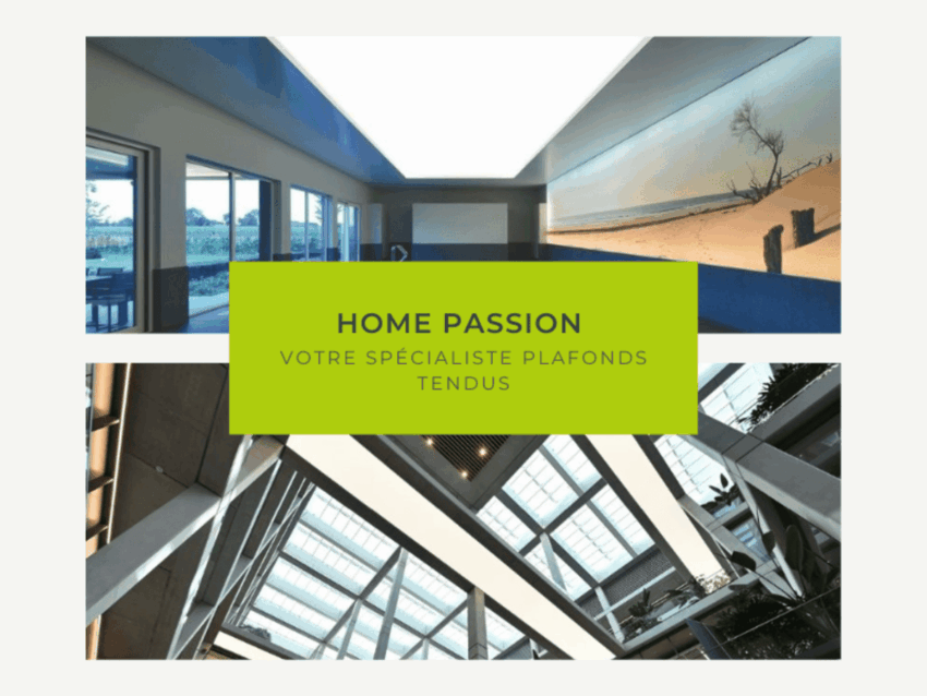 Pourquoi confier votre projet plafond tendu à Home Passion ?