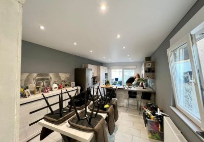 Installation d’un plafond tendu mat